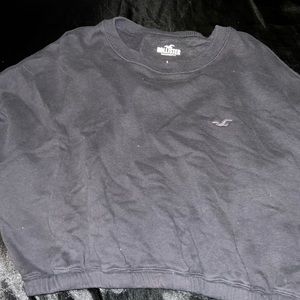 cropped hollister sweatshirt